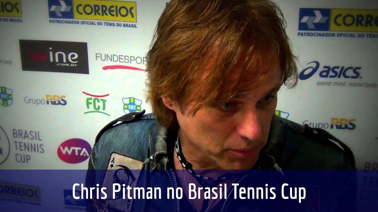 Chris Pitman no Brasil Tennis Cup - (ENG)