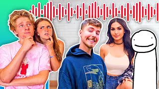 Guess the YouTuber Using ONLY Their Voice **Challenge**? | Lev Cameron