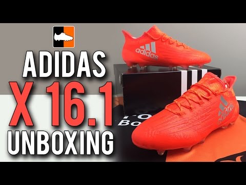 X 16.1 Unboxing | adidas Red Speed of Light Football Boots - YouTube