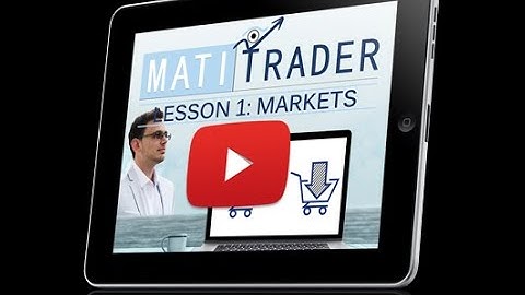 Lesson 1 - MATI Trader System Programme  - Timon and MATI Enterprise