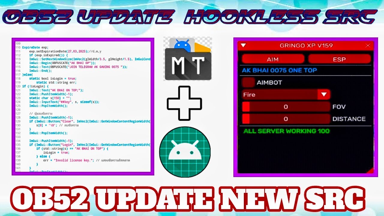 Ob52 Update OB52 UPDATE SRC 🔥 | HOW TO UPDATE SRC PROPERLY | MOD MENU FULL GUIDE ...