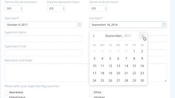 Creating a new Service as Action activity in Managebac