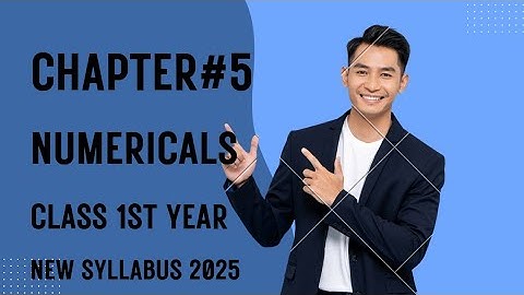 Chapter 5 Numericals Physics Class 11 (Solids and Fluid Dynamics) | New Syllabus 2025