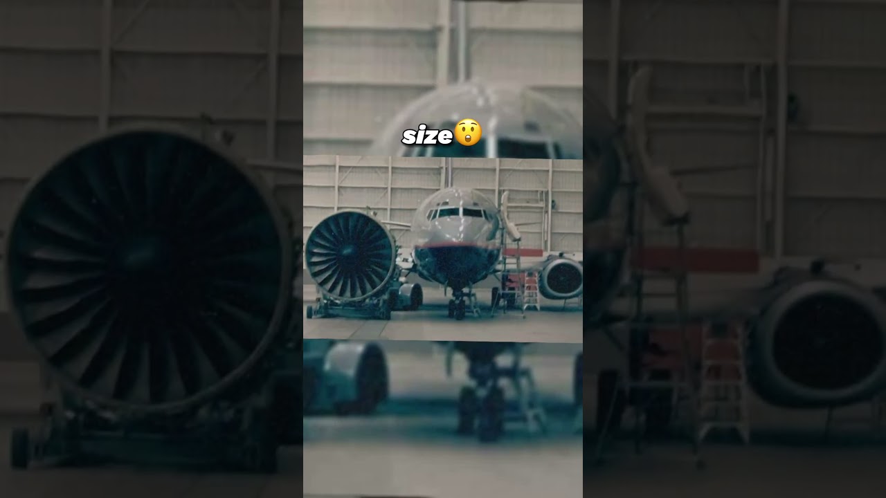 777 engine size😲 #avgeeks #airlines #b777 #aviation #boeing #airbus #747 #a320 #a350