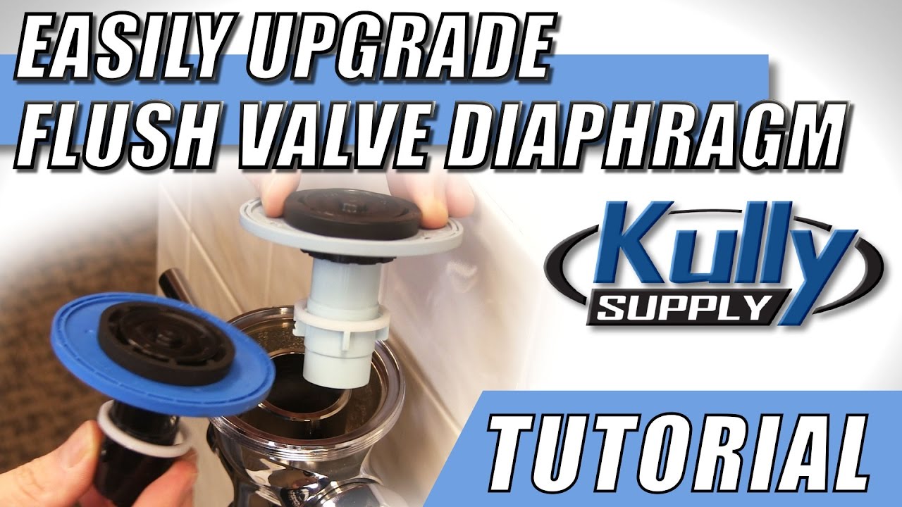 How to upgrade a Flush Valve Diaphragm YouTube