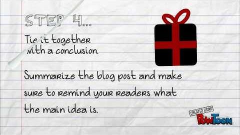 5 simple steps to write a blog (for kids)