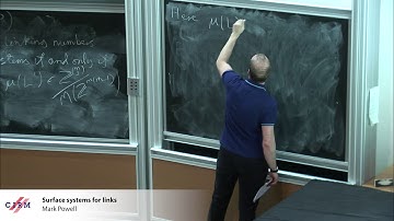 Mark Powell: Surface systems for links​