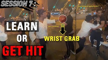 Wrist Grab release in a STREET FIGHT 2 | Self defense tutorial for beginners