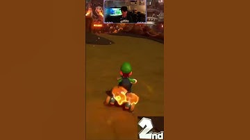 2 Red Shells SAVE me in Mario Kart 8 Deluxe #shorts