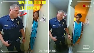 “Cop Threatens Nurse at Midnight – Doorbell Cam Catches Everything, Career Over.”