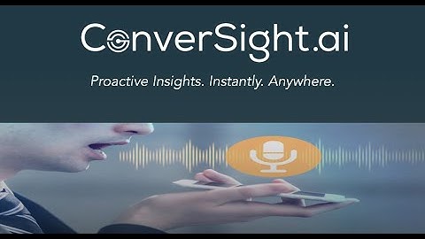 ConverSight.ai - Proactive Insights, Instantly, Anywhere.