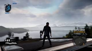 inFAMOUS Second Son delsin breaking the 4th wall