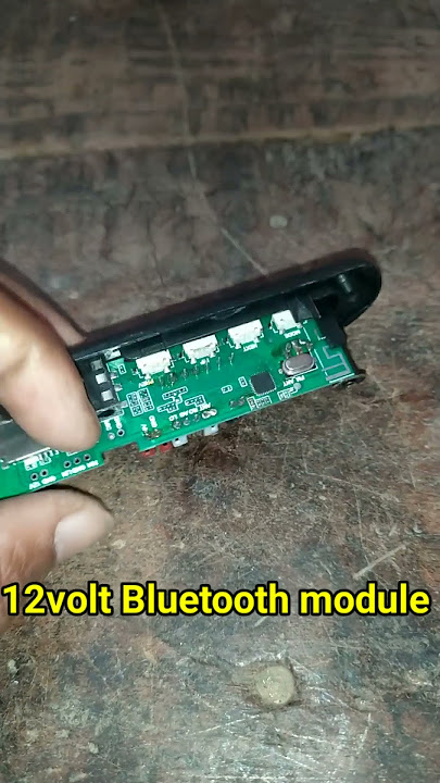 12 volt Bluetooth module #shorts