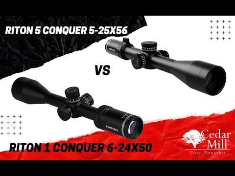 Unboxing the 1 and 5 Riton Conquer Scope Models Used For Target and Long-Range Shooting and Hunting