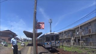 車いす道中記徳島編 JR四国阿波中島駅 JR牟岐線阿南駅行普通列車(4539D)下車 徳島県阿南市編