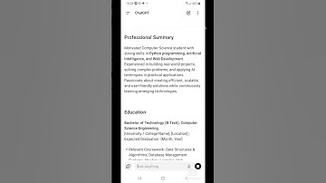 This ChatGPT Prompt Writes Your Resume in Seconds! 📄✨ #codezen #chatgpt #ai
