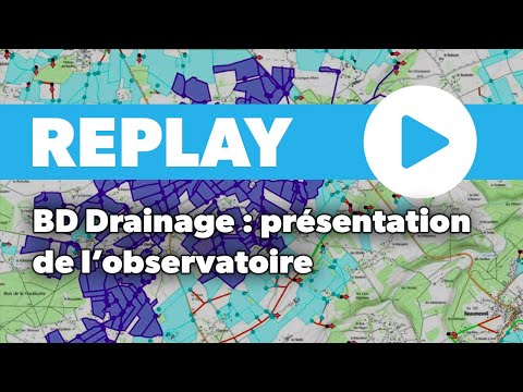 Webinaire : BD Drainage - prsentation de la base de donnes du drainage agricole en France