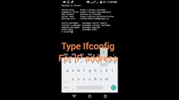 Find IP address of Linux device