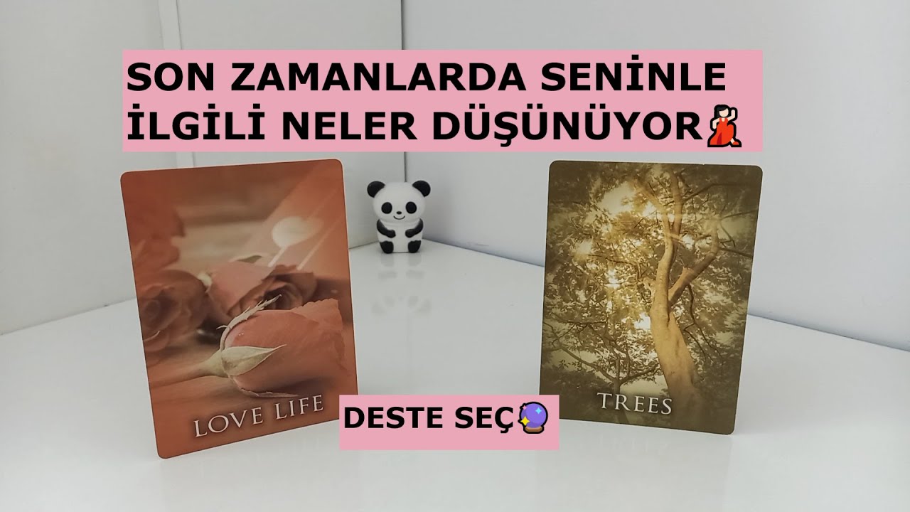 DESTE SEÇ💃🏻SON ZAMANLARDA SENİNLE İLGİLİ NELER DÜŞÜNÜYOR💃🏻