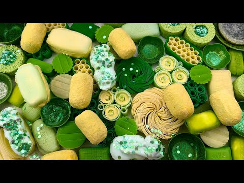 ASMR Video | Peeling off the film | Crushing soap boxes | Clay cracking | Cutting soap cubes