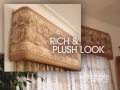 Window Coverings Ideas: Top Banana Cornice - How To Make A Cornice Valance