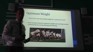 1.2.1 - Optimum Weight in Sport - GCSE PE - Podcast - Revision - @MrMacPE
