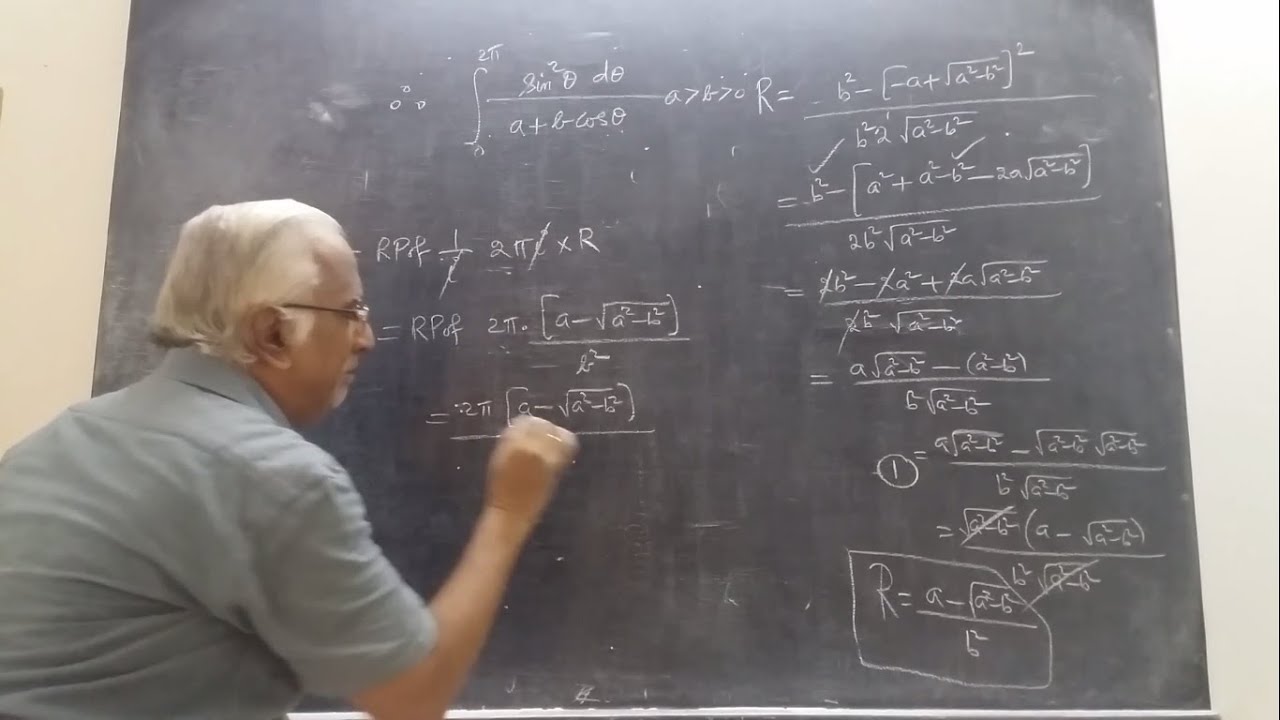 complex integration - 3 (cont.,) - YouTube