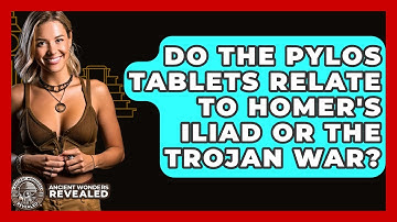 Do The Pylos Tablets Relate To Homer