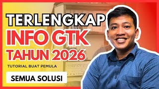 CARA CEK INFO GTK 2026 LENGKAP SOLUSI gagal login pasword - kode authenticator info gtk tidak valid