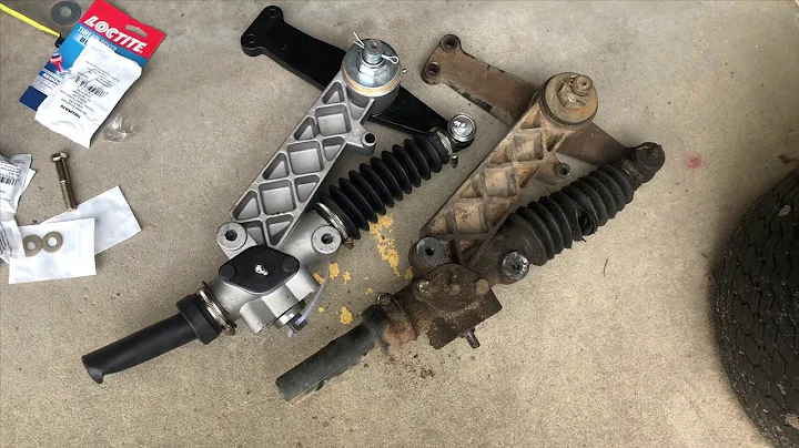 1994 thru 2000 EZ-GO TXT Steering Box Replacement