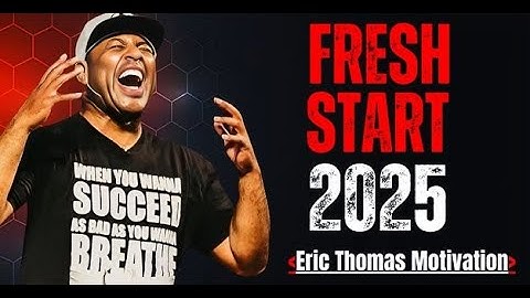 Change Your Life In 2025 - With This 1 SIMPLE DAILY Habit [ERIC THOMAS] Motivational Video