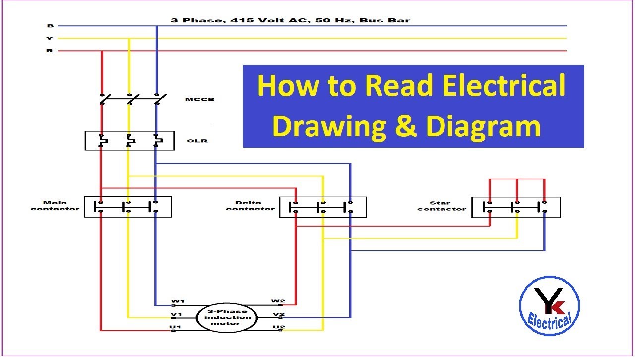 How To Read Electrical Drawing In Hindi YK Electrical YouTube