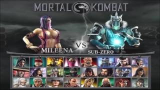 Mortal Kombat Deception (Unchained) Music OST - Character Select Arcade Mode