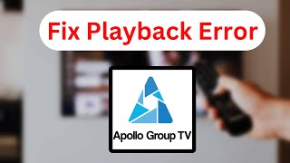 Famous Apollo group TV Playback Error - (Easy fix) Net Worth