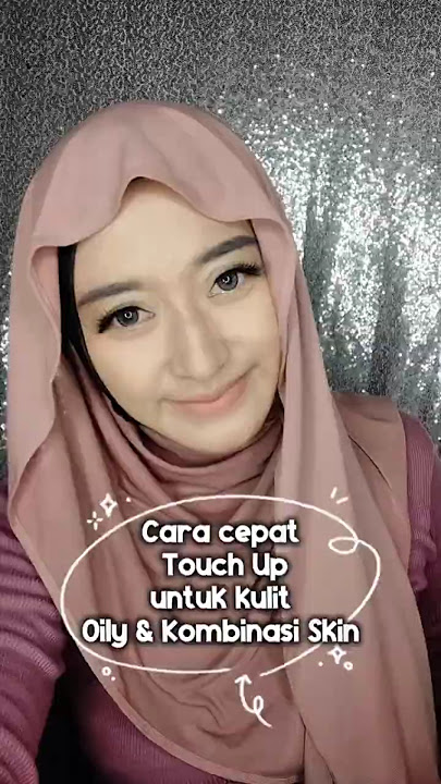 QUICK WAY TO TOUCH UP FOR OILY SKIN #skintific #beautytips #makeup #powder #loosepowder