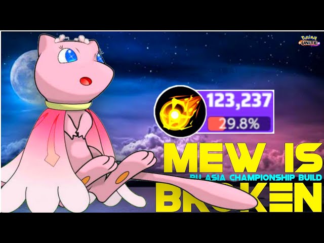 How To Build Mew In Pokemon Unite