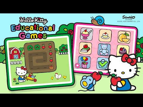 Hello Kitty. Educatieve spellen