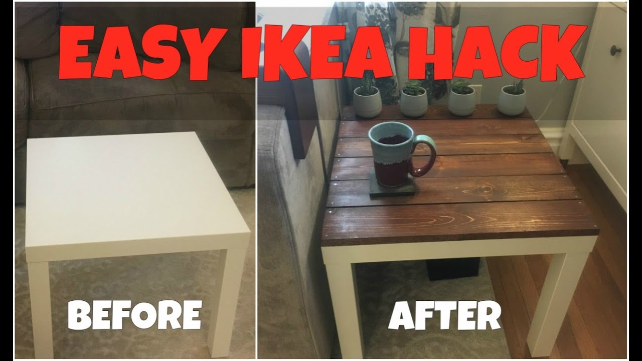 IKEA Lack Hack // DIY // From the Archives - YouTube