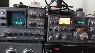 March 18, 2024 QSO CW 40m  with  IK1OXO & IK4DRU