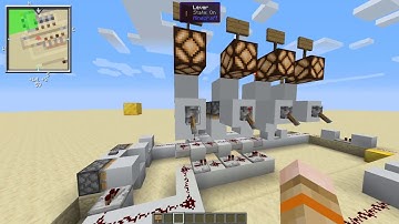 Simple Serial-Data-Transmission Redstone
