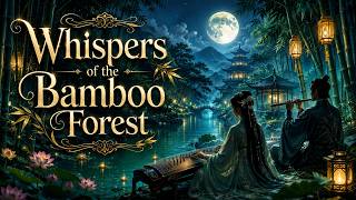 Moonlight over the Jade Lake| Tranquil Zither and Guzheng instrumentation, soft breathy bamboo flute