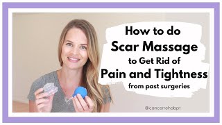 How to Get Rid of Scar Tissue with Scar Massage and Suction Tools