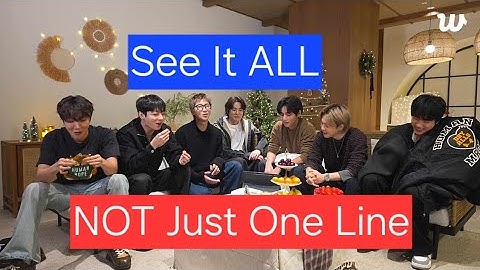 WATCH THE CONTEXT: BTS Weverse 12/21/25 (ENG SUB) | Before & After RM’s Comment