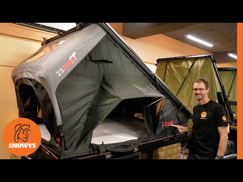 23Zero Onyx Triple X Hard Shell Rooftop Tent