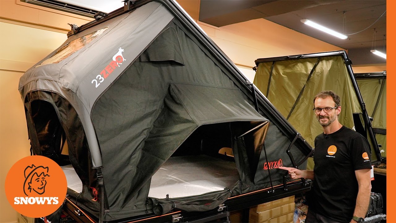 23Zero Onyx Triple X Жесткая палатка на крышу автомобиля