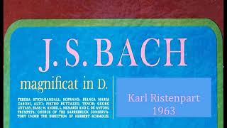 Bach Magnificat D-dur BWV 243, Karl Ristenpart 1963