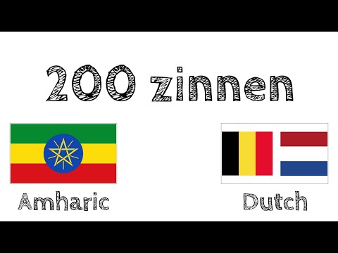 200 zinnen - Amhaars - Nederlands