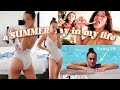 A SUMMER DAY IN MY LIFE (pool day, food, friends)