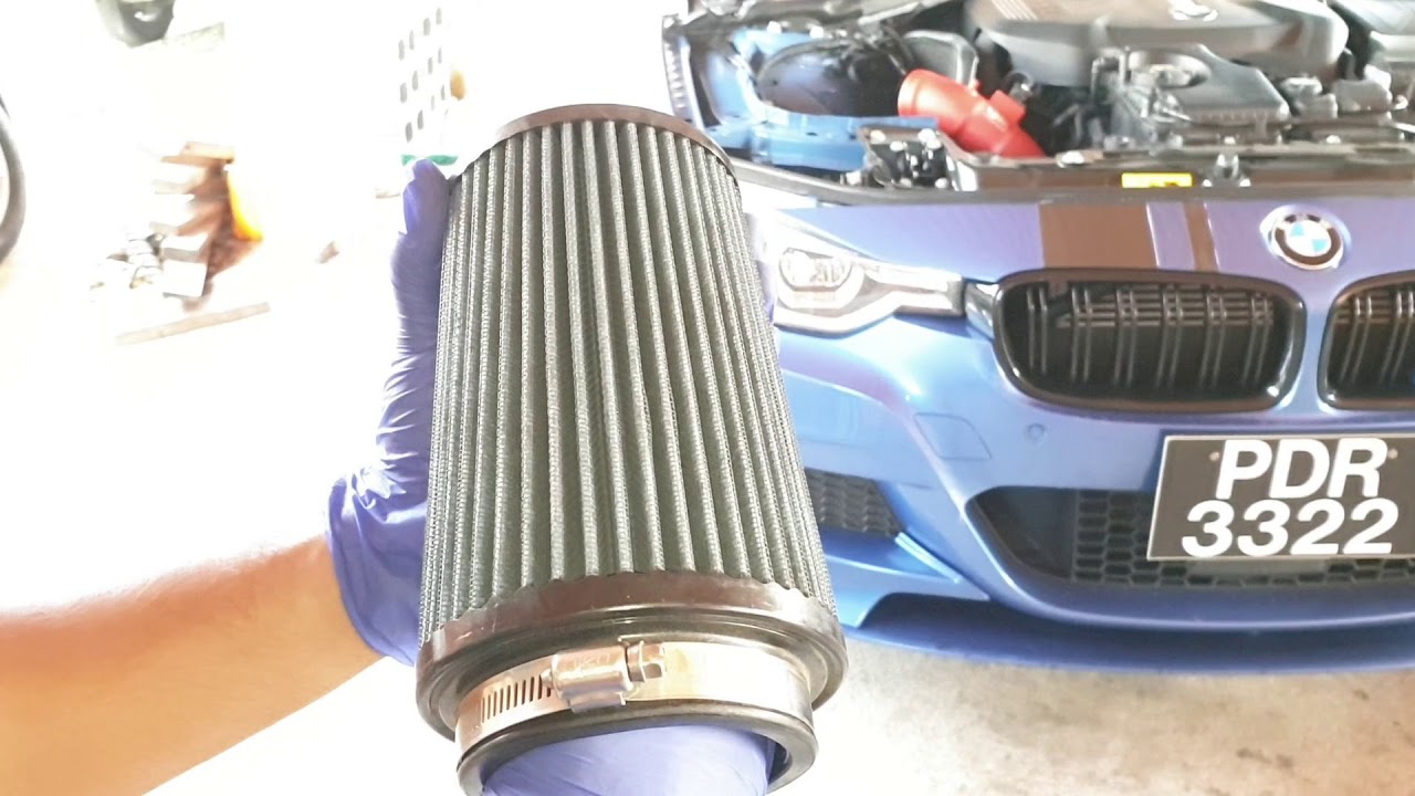 HOW TO CLEAN INJEN INTAKE AIR FILTER YouTube