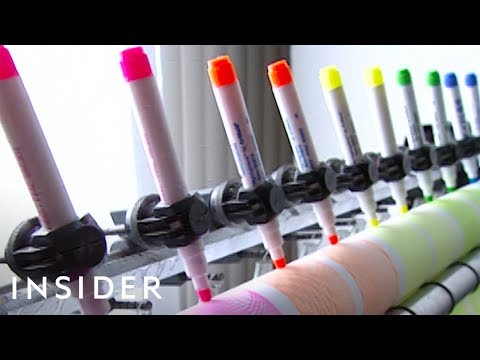 Video: How Markers Are Made